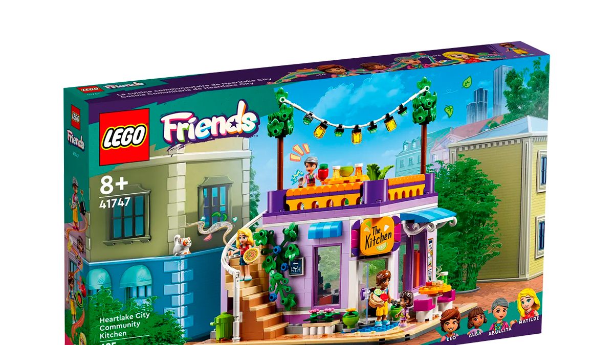 Set construcción Lego Friends Cocina Comunitaria de Heartlake City con 695  piezas