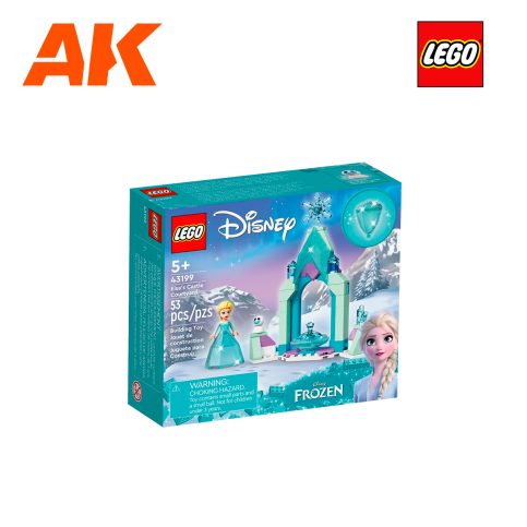 LEGO43199 Elsa’s Castle Courtyard
