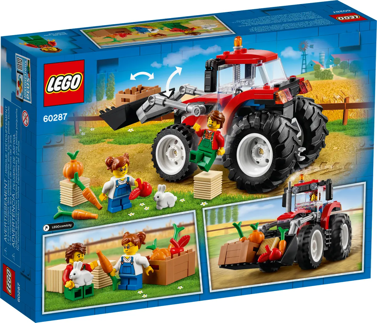Lego-Compatible Motorized Articulating Tractor - toys & games - by