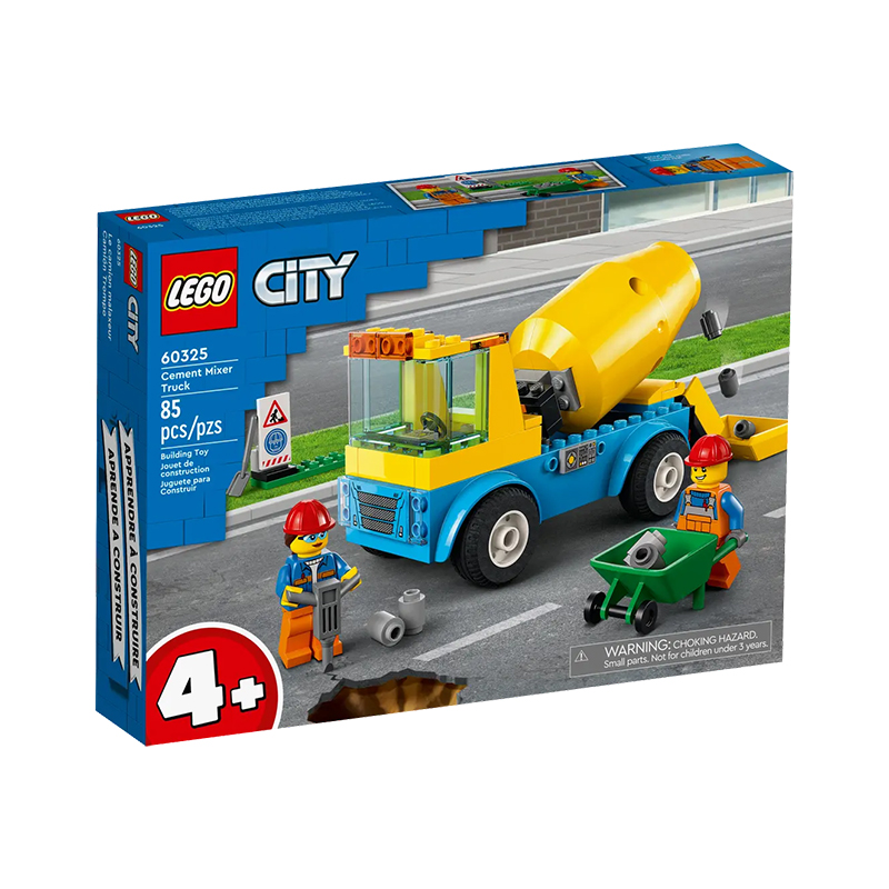 LEGO® Cement Mixer Truck – Camión Hormigonera