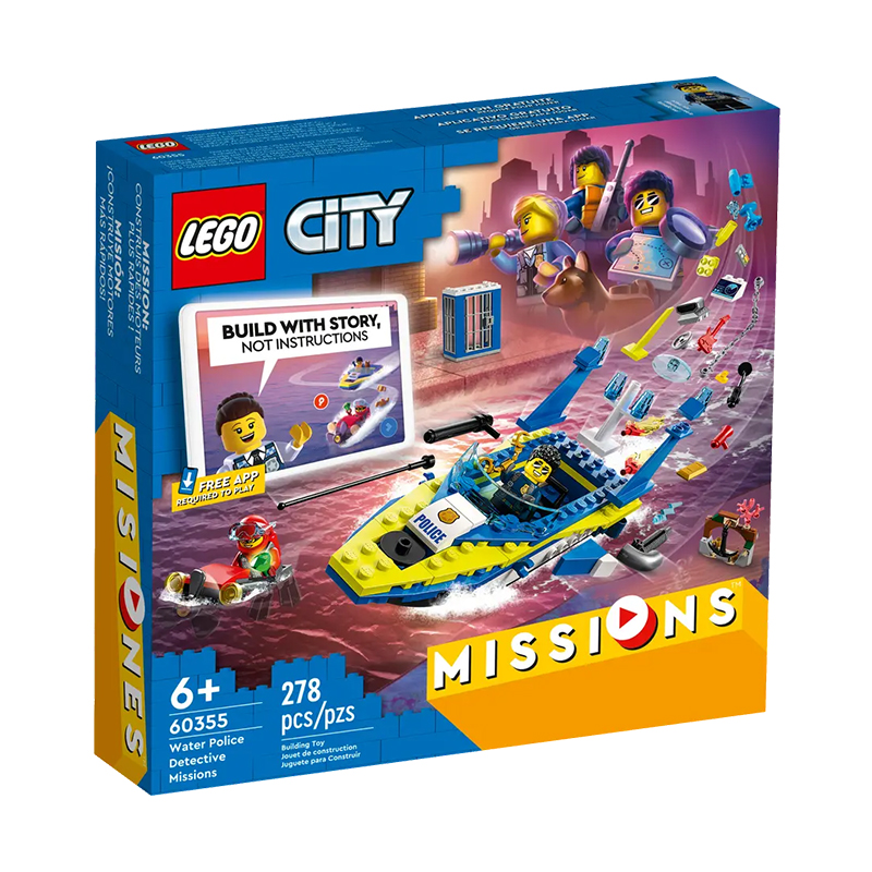 LEGO® Water Police Detective Missions – Misiones de Investigación de la Policía Acuática
