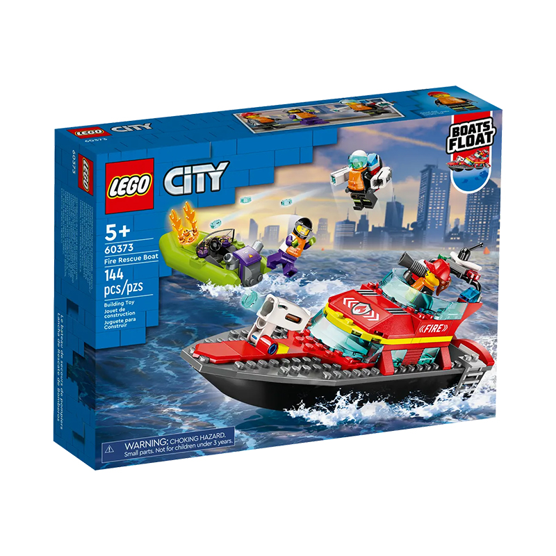 LEGO® Fire Rescue Boat – Lancha de Rescate de Bomberos