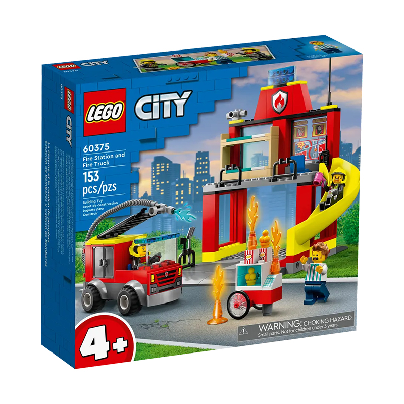 LEGO® Fire Station and Fire Truck – Parque de Bomberos y Camión de Bomberos