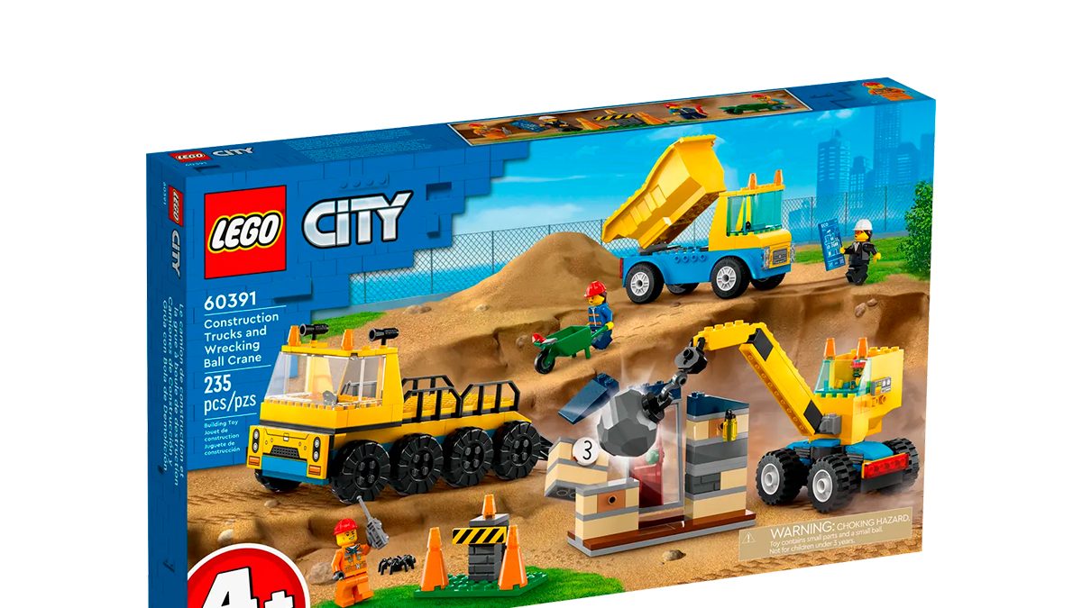 LEGO City Great Vehicles Ensemble de course combiné 60395 Ensemble de  construction (362 pièces) Comprend 362 pièces, 6+ ans 