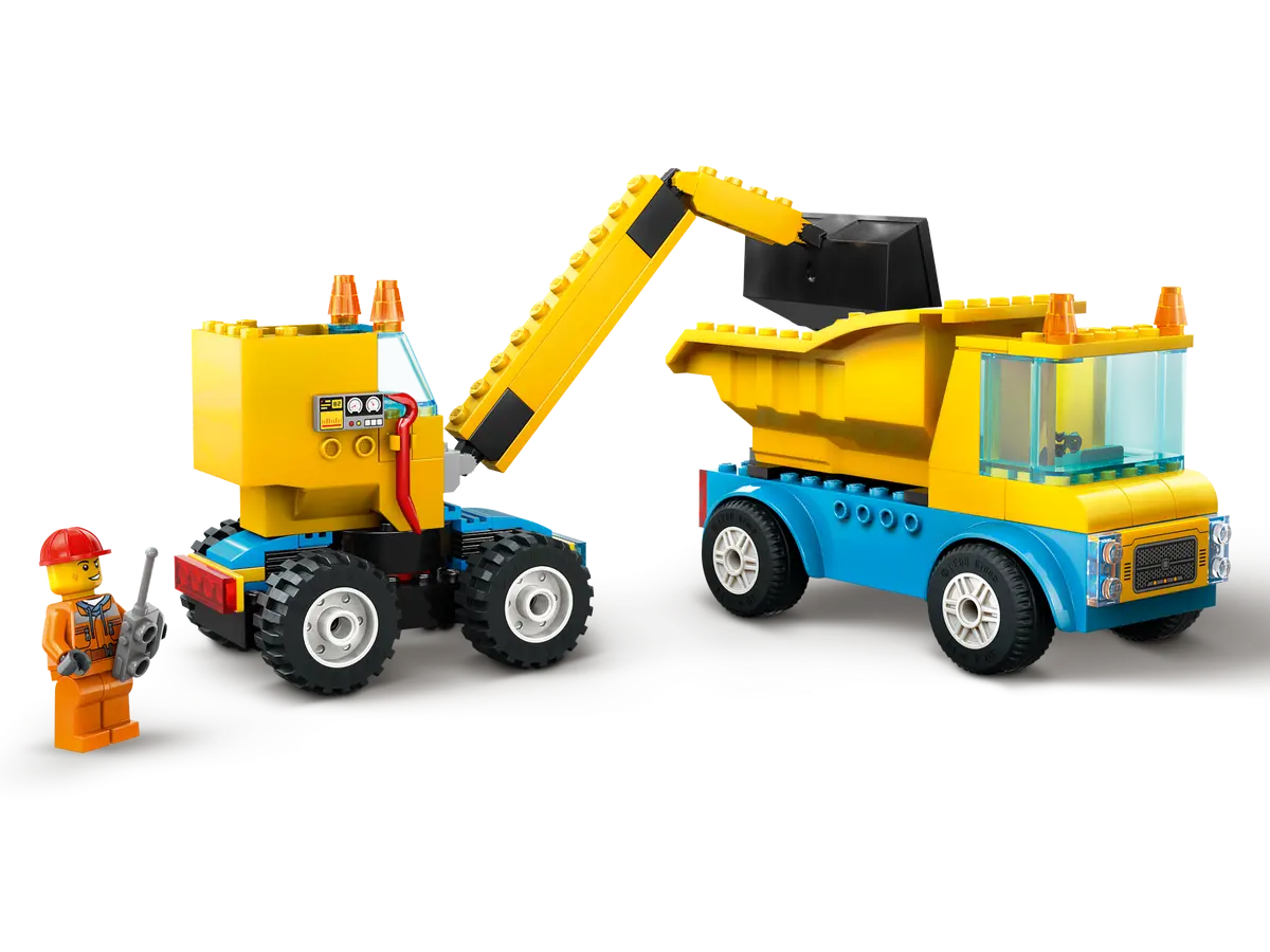Juguetes de camión de construcción para niños de 1, 2, 3 y 4 años de edad