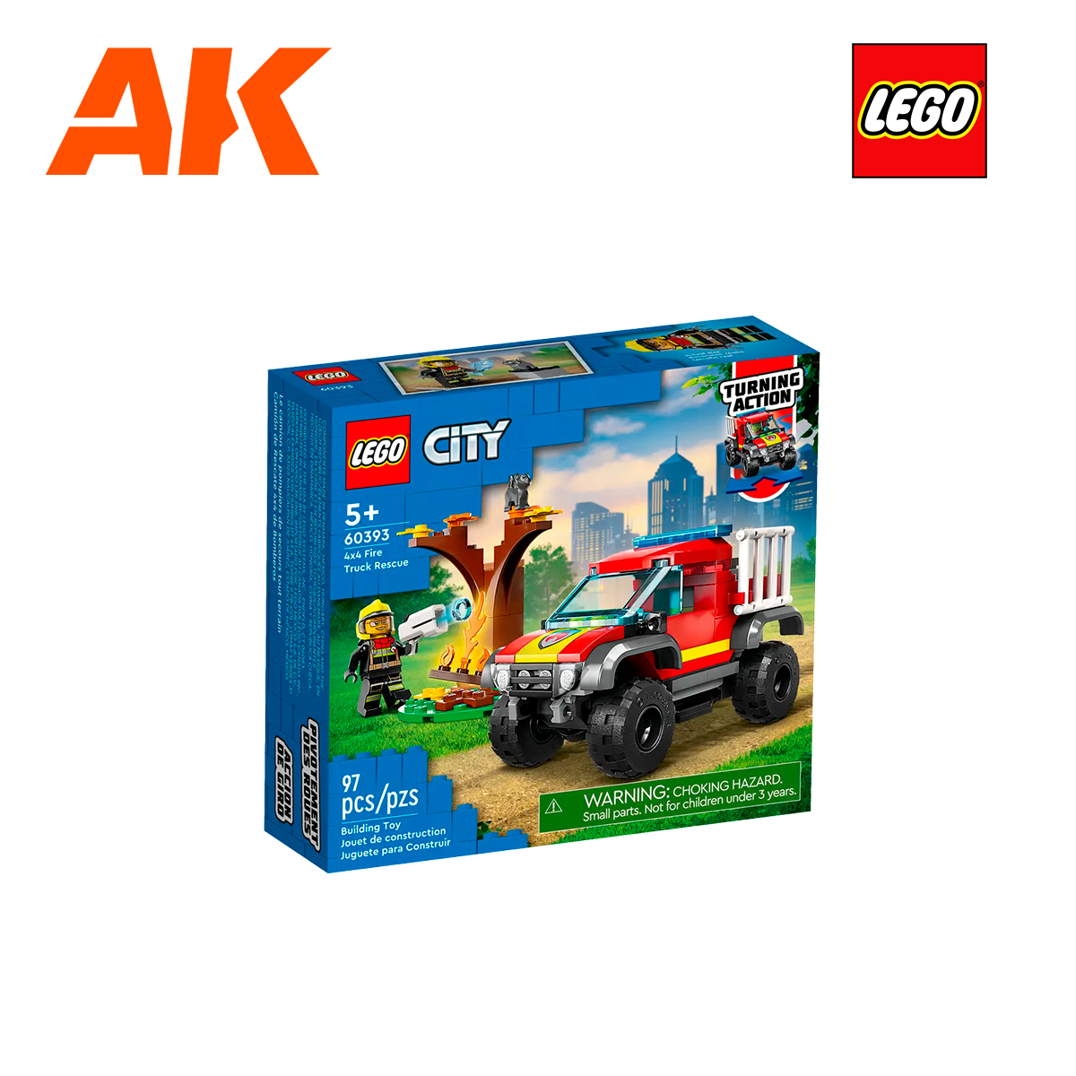 Buy LEGO® 4x4 Fire Truck Rescue - Camión de Rescate 4x4 de