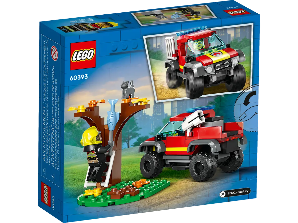 Buy LEGO® 4x4 Fire Truck Rescue - Camión de Rescate 4x4 de