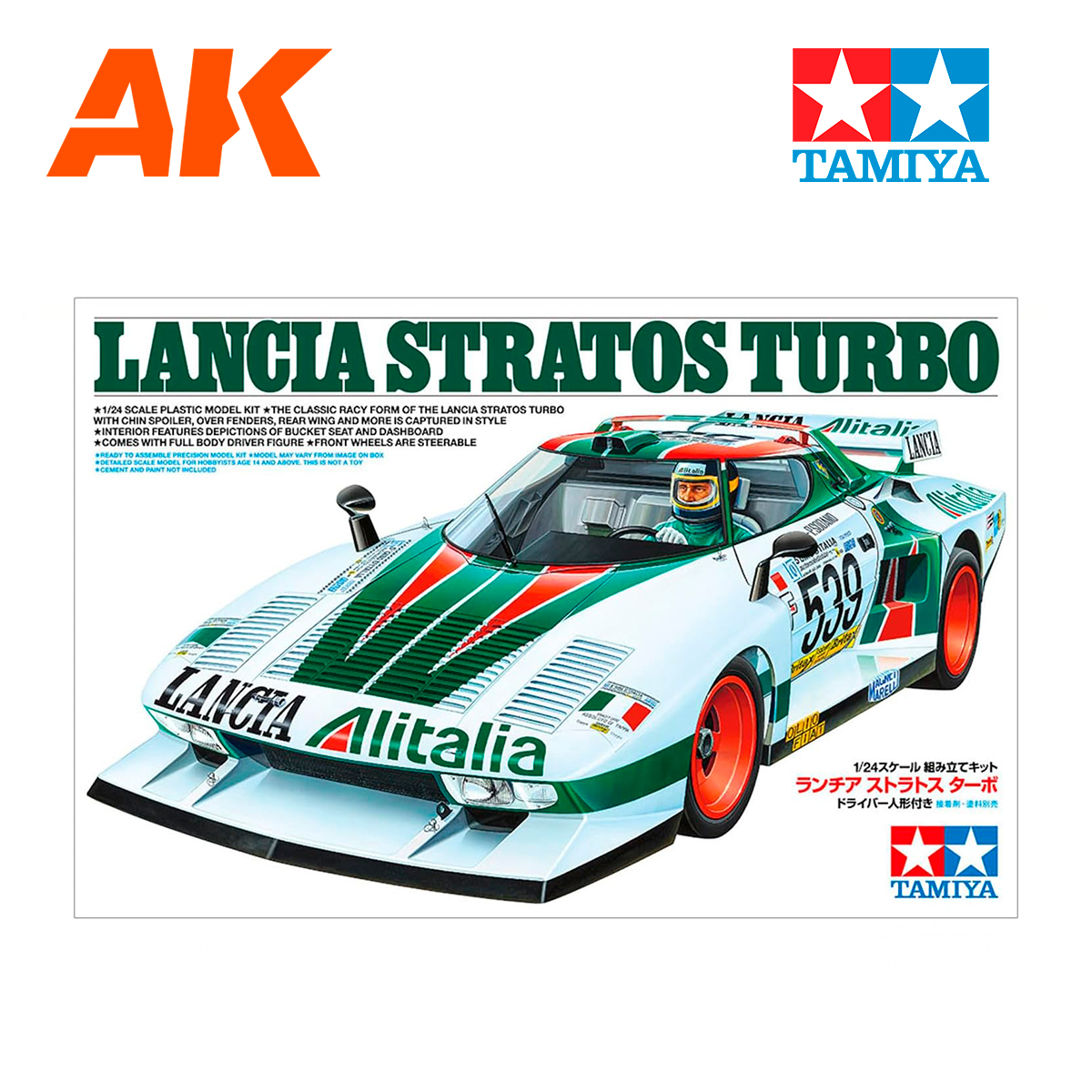 Buy 1/24 Lancia Stratos Turbo online for26,36€ | AK-Interactive