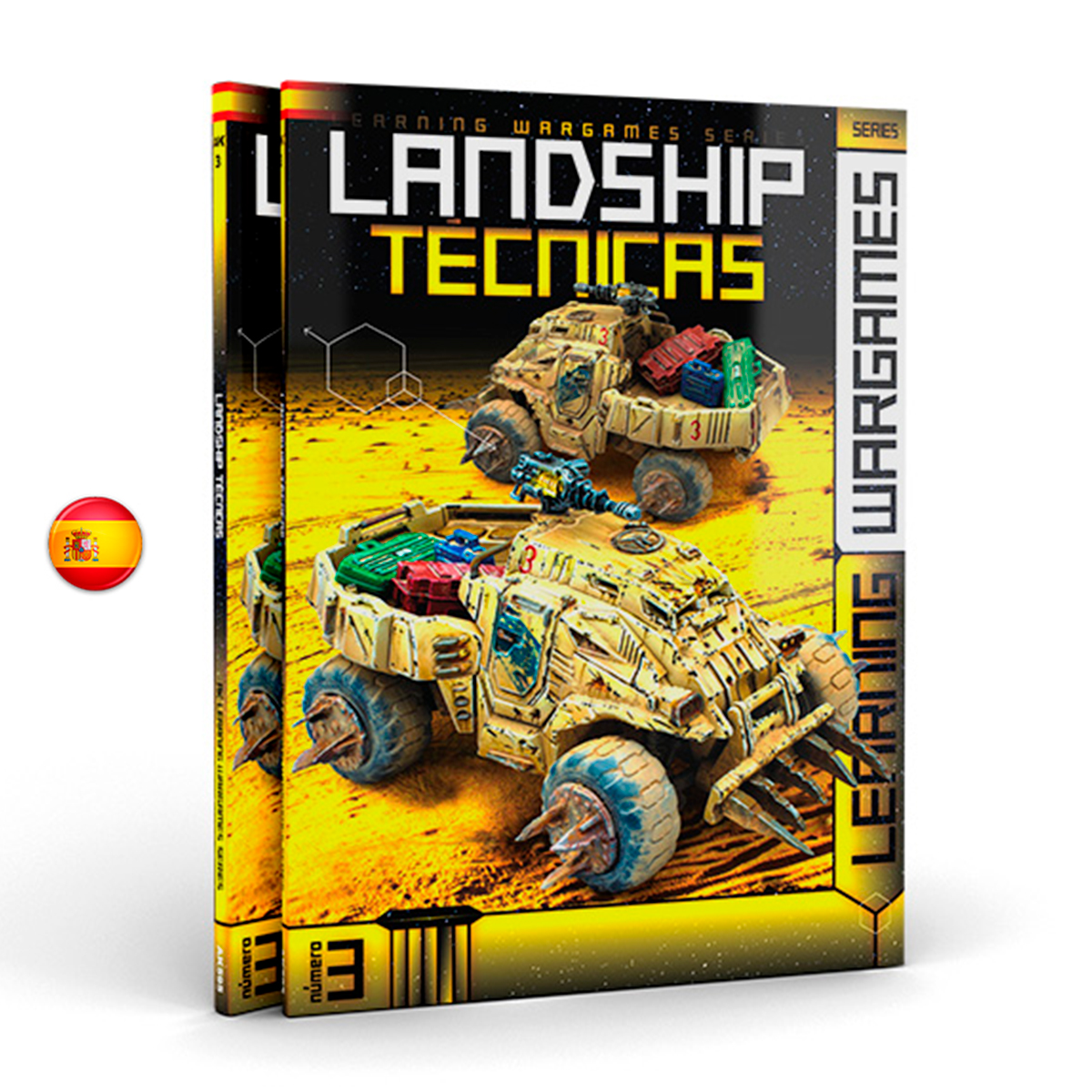 AK LEARNING WARGAMES SERIES 3: LANDSHIP TÉCNICAS (ESPAÑOL)