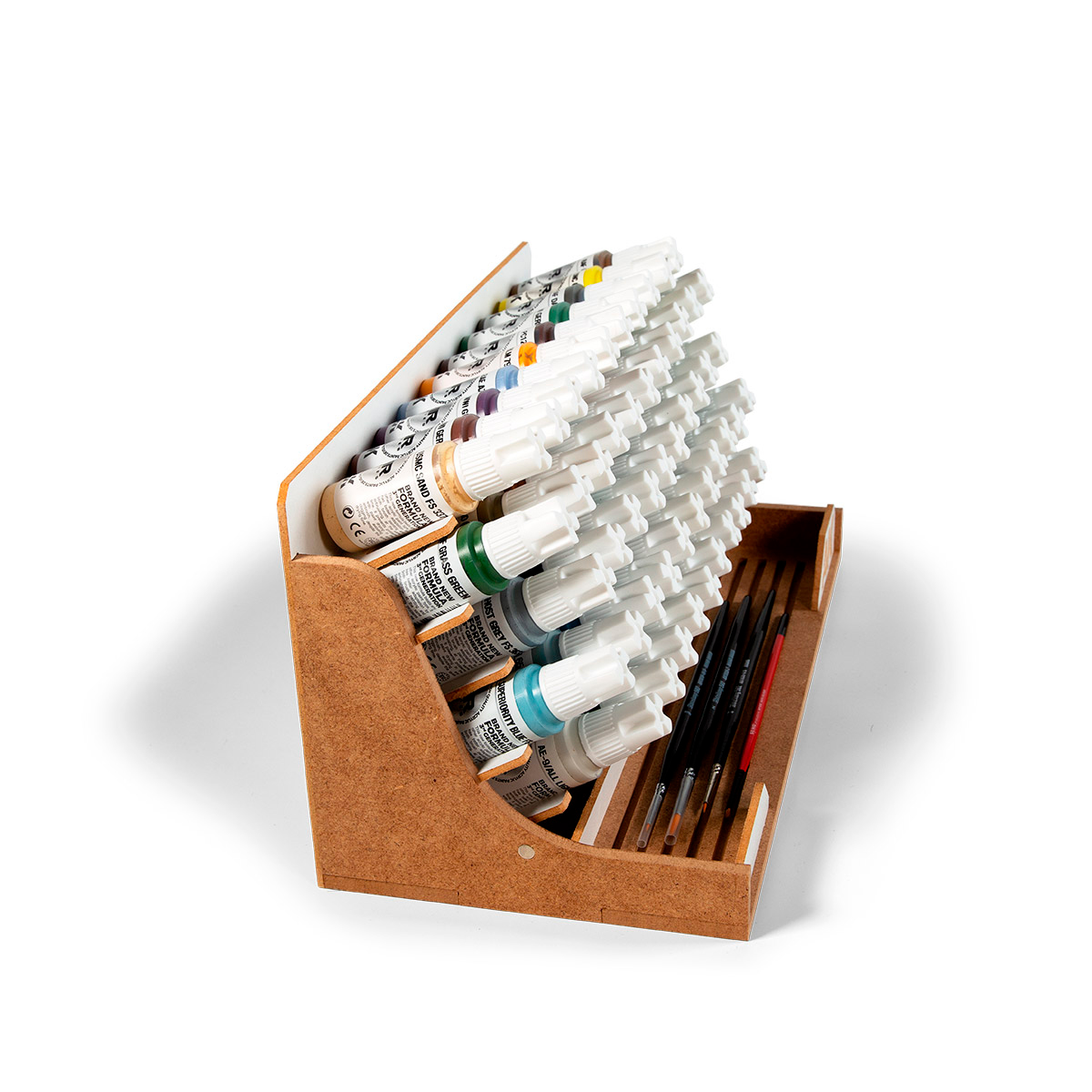 Vallejo Paint Rack - Holds 15 bottles to keep your paint station tidy