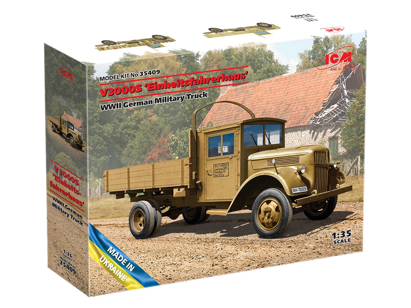 Buy V3000S 'Einheitsfahrerhaus', WWII German Military Truck 1/35