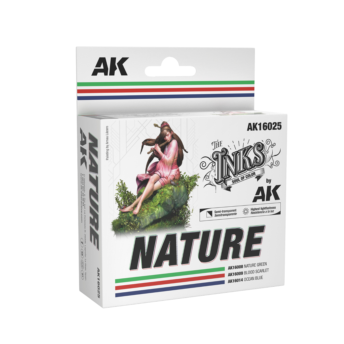 SET DE TINTAS NATURALEZA – NATURE INK SET