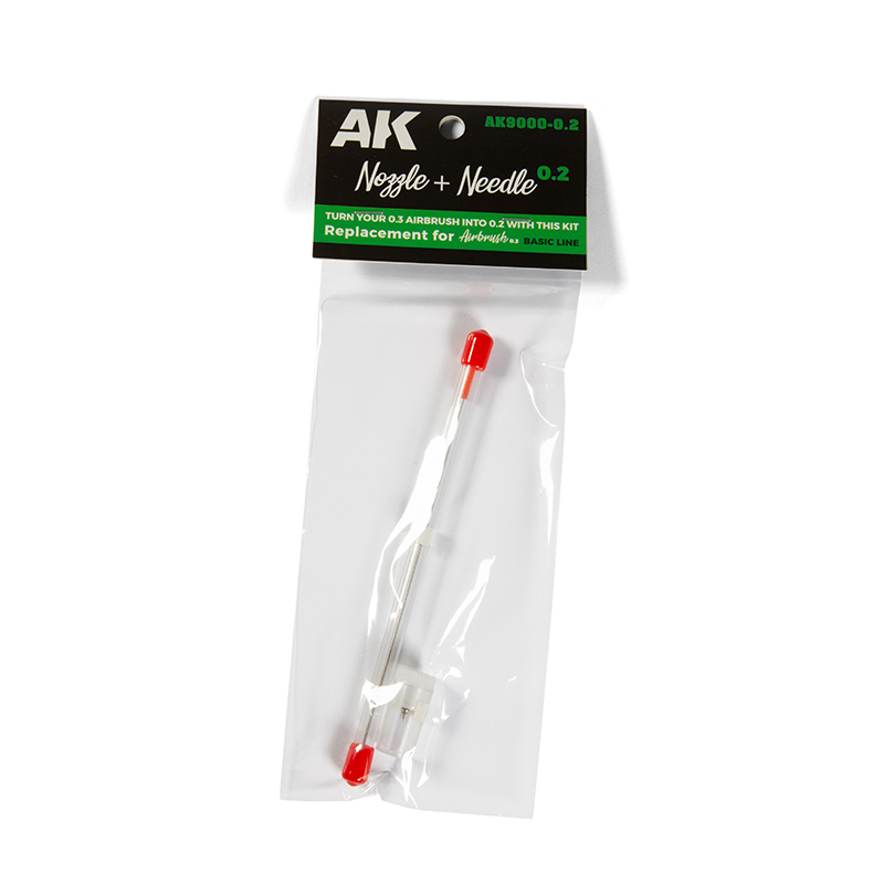 AK-9000 Basic Line Double-Action Airbrush w/ 0.30mm Tip