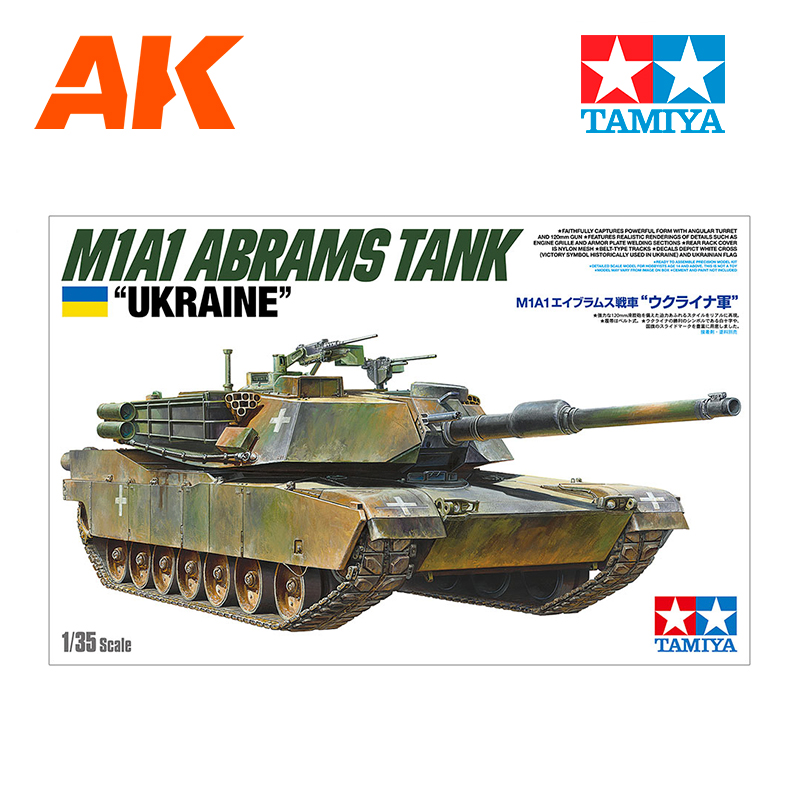 1/35 M1A1 Abrams Tank “Ukraine”