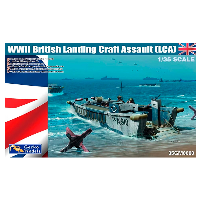 1/35 WWII British Landing Craft Assault (LCA)
