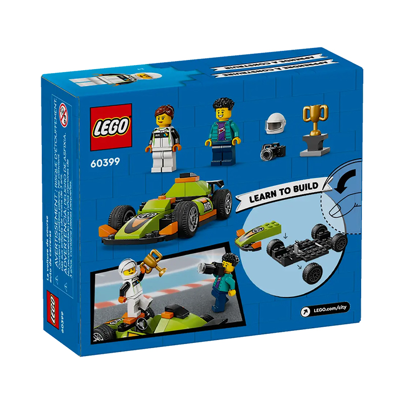 LEGO® Green Race Car – Deportivo de Carreras Verde