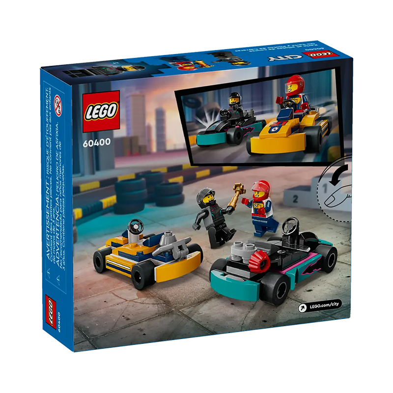 LEGO® Go-Karts and Race Drivers – Karts y Pilotos de Carreras