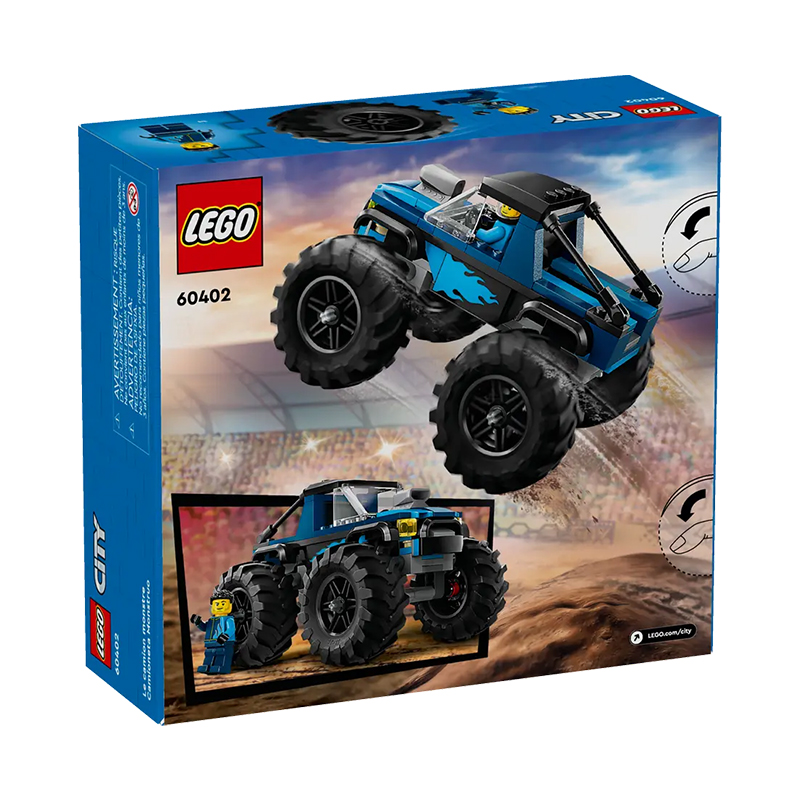 LEGO® Blue Monster Truck – Monster Truck Azul
