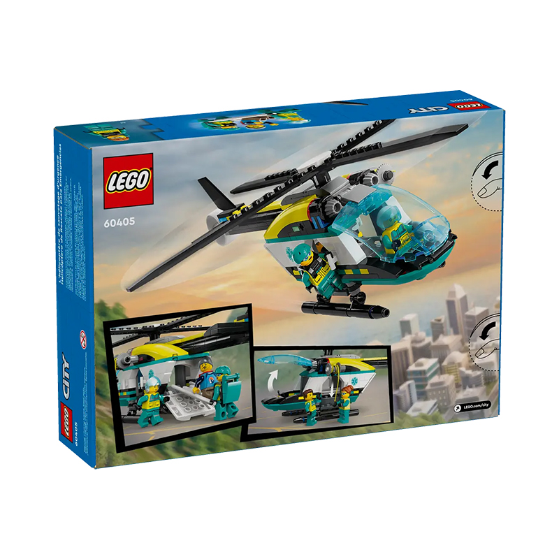 LEGO® Emergency Rescue Helicopter – Helicóptero de Rescate para Emergencias