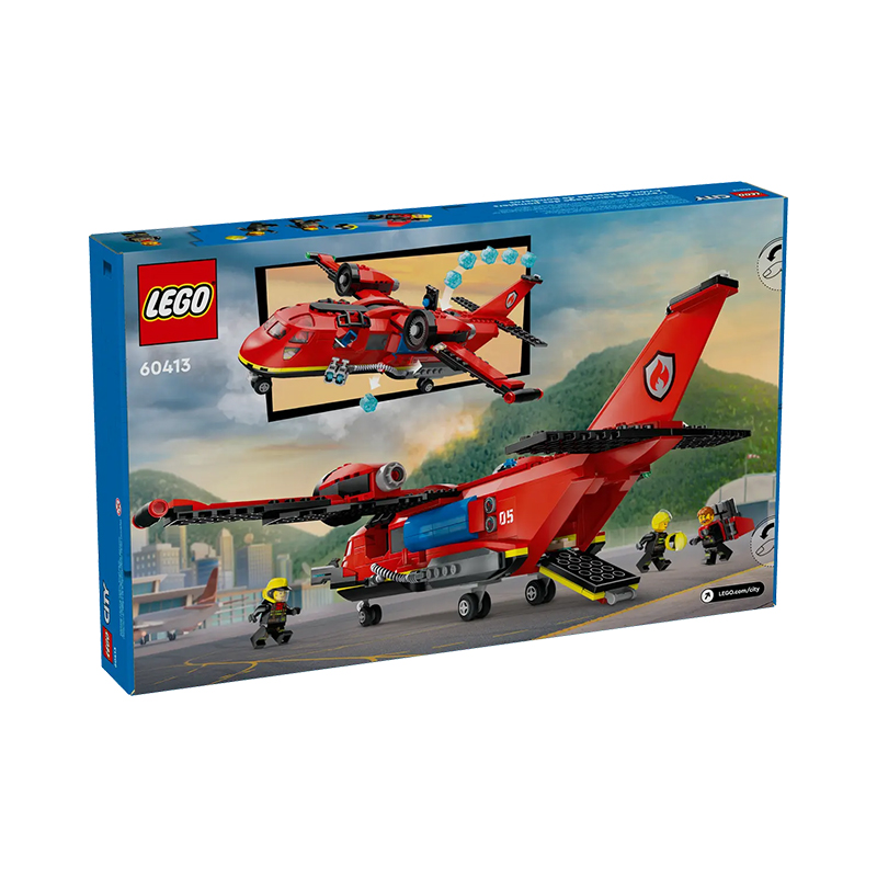 LEGO® Fire Rescue Plane – Avión de Rescate de Bomberos