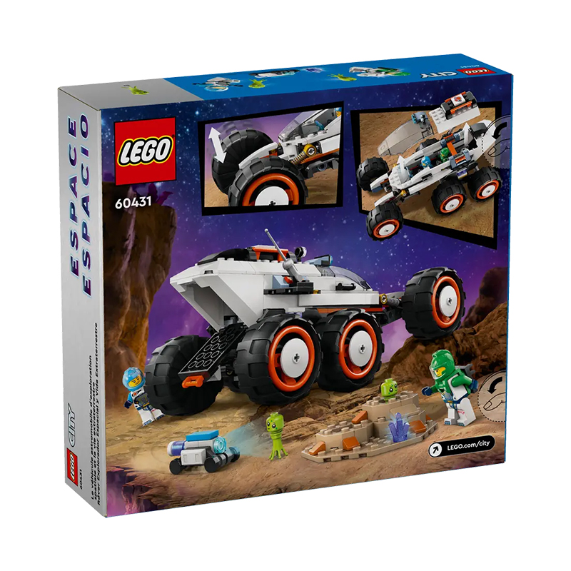 LEGO® Space Explorer Rover and Alien Life – Róver Explorador Espacial y Vida Extraterrestre