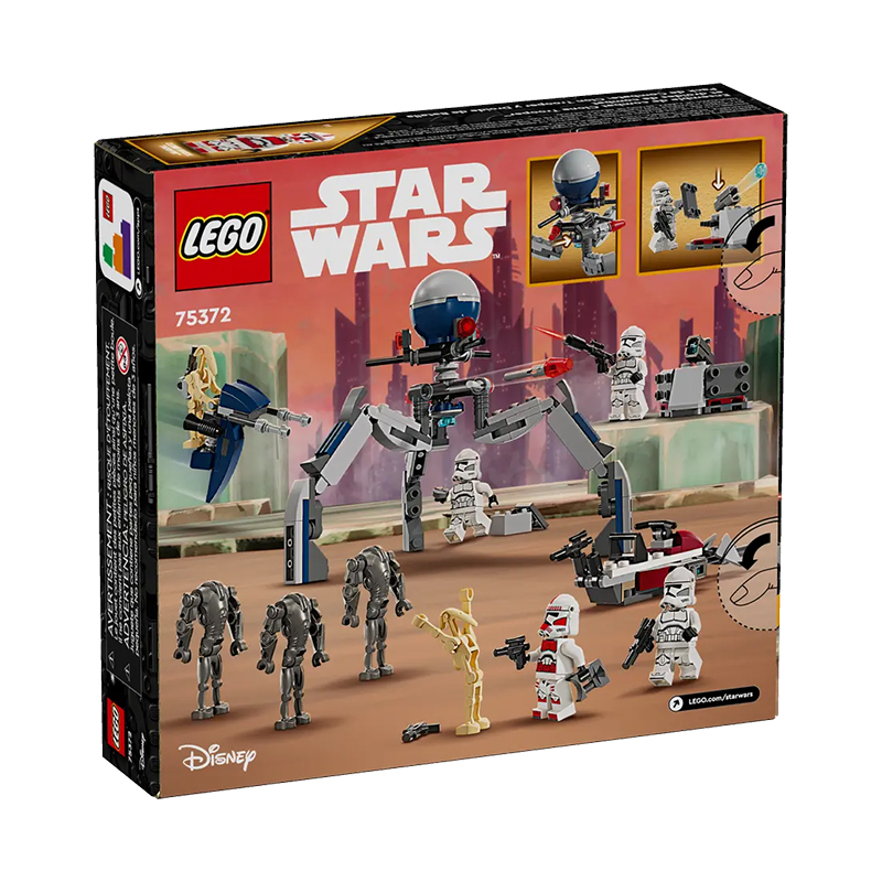 LEGO® Clone Trooper™ & Battle Droid™ Battle Pack – Pack de Combate: Soldado Clon y Droide de Combate