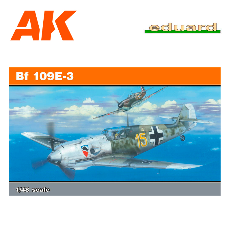 EDUARD 1/48 Messerschmitt Bf 109E-3 ProfiPack