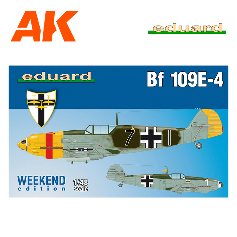 EDUARD 1/48 Messerschmitt Bf 109E-4 Weekend