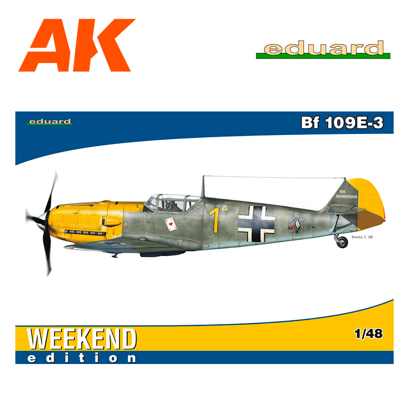 EDUARD 1/48 Messerschmitt Bf 109E-3 Weekend
