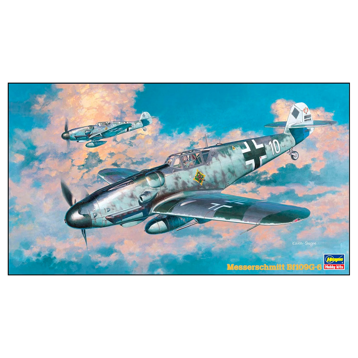 HASEGAWA 1/48 Messerschmitt Bf109G-6