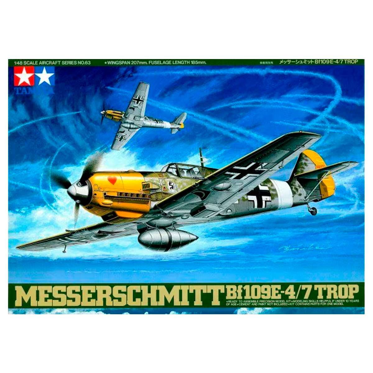1/48 Messerschmitt Bf109E-4/7 Trop