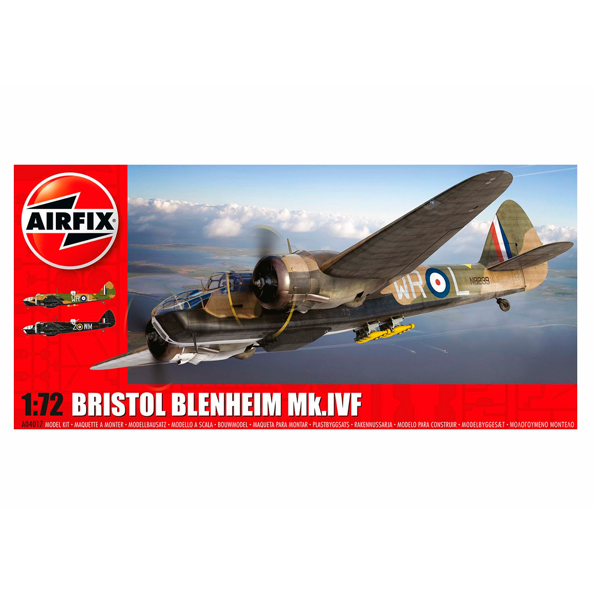 Bristol Blenheim Mkiv Fighter 1/72