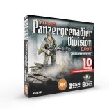 AK11781 GERMAN PANZERGRENADIER DIVISION EUROPE - WARGAME STARTER SET