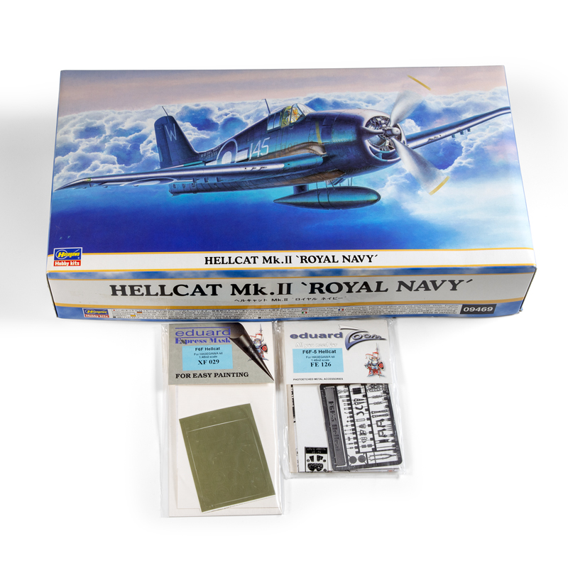 PACK HASEGAWA 09469 – Hellcat Mk.II ‘Royal Navy’ 1:48