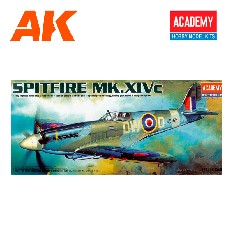 ACADEMY 1/72 Spitfire Mk.XIVc