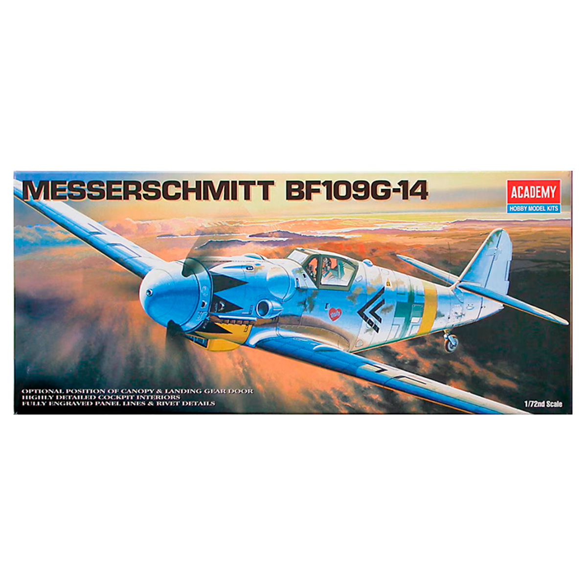 ACADEMY 1/72 Messerschmitt Bf109G-14