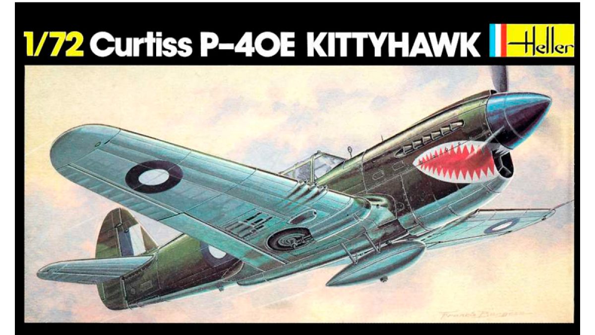 Buy HELLER 1/72 Curtiss P-40E Kittyhawk online for6,00€ | AK