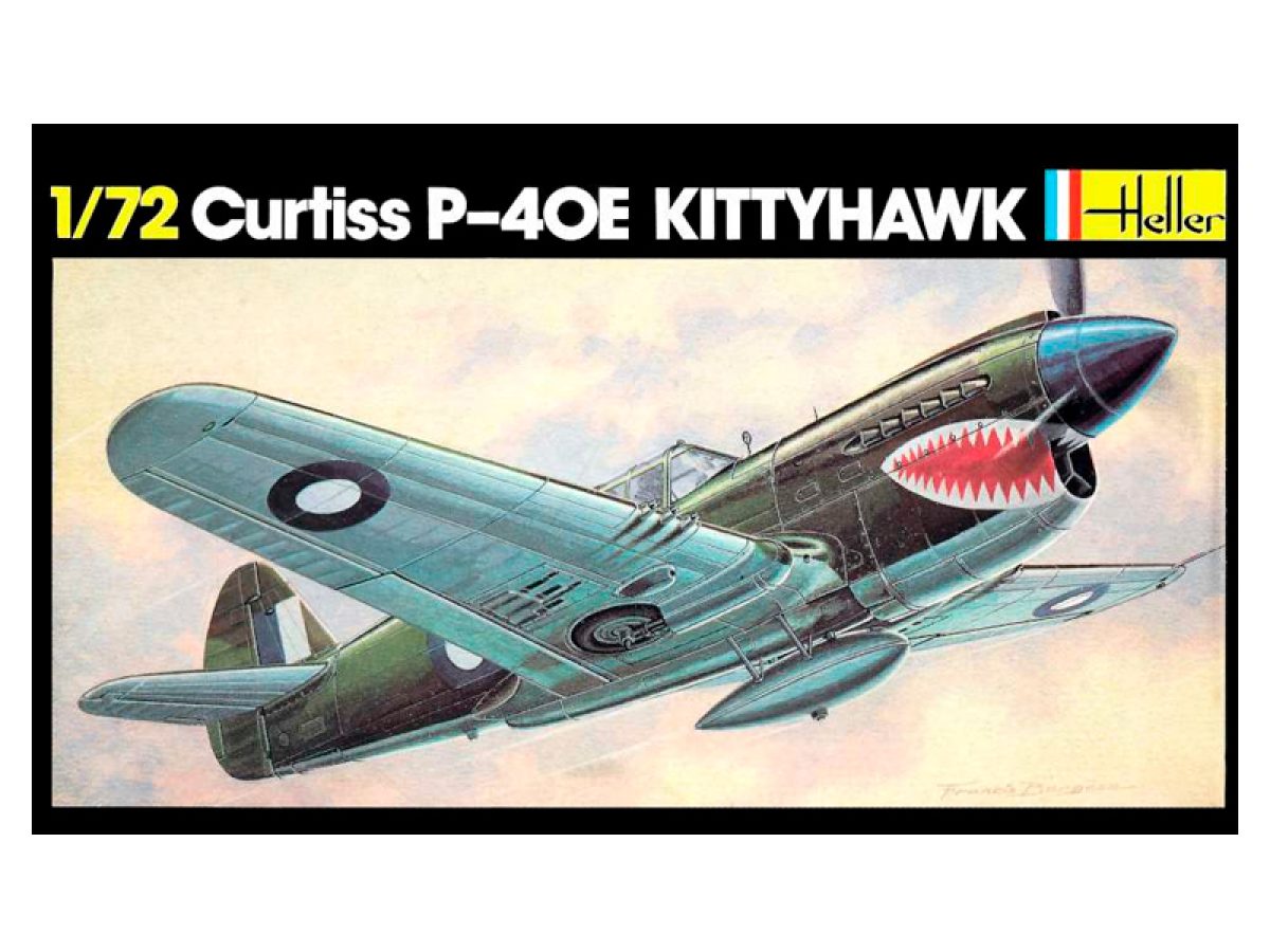 Buy HELLER 1/72 Curtiss P-40E Kittyhawk online for6,00€ | AK