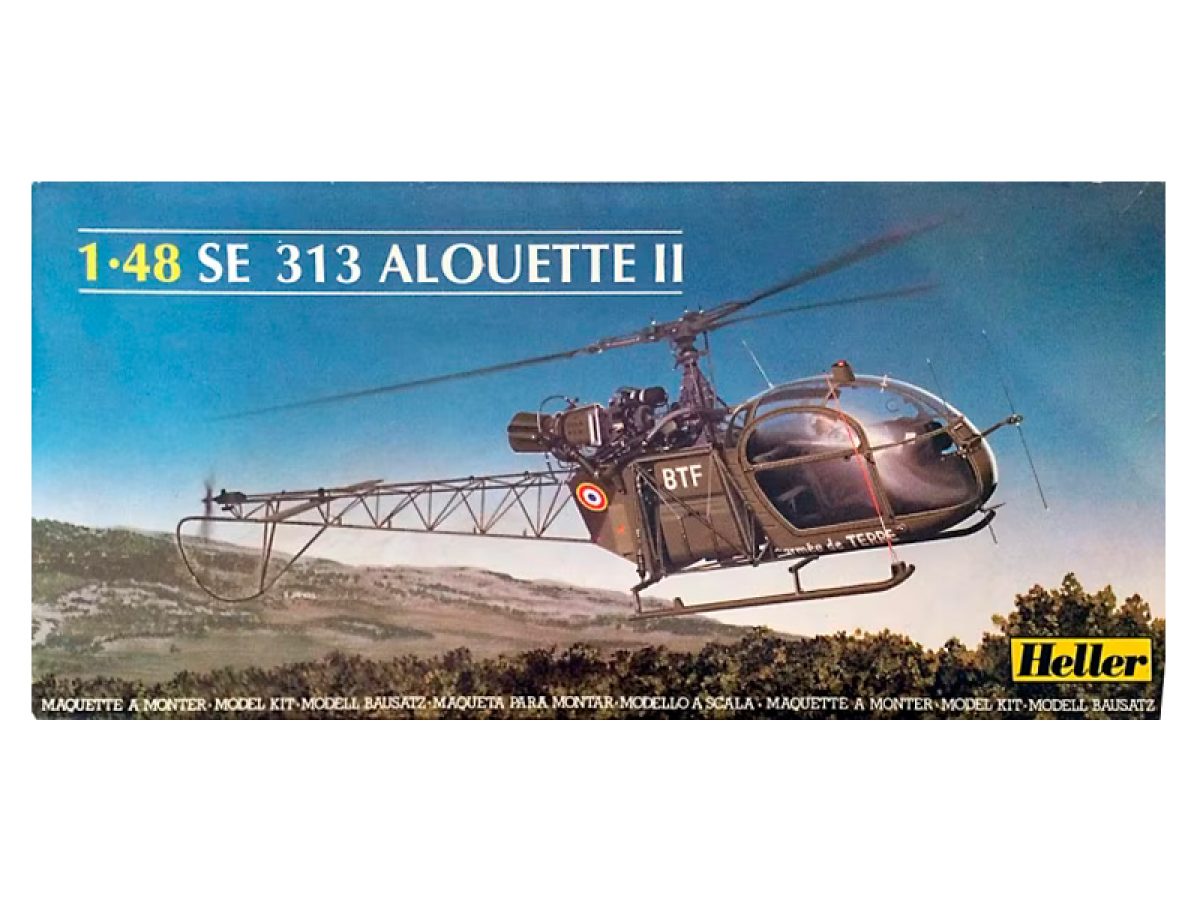 Buy HELLER 1/48 SE-313 Alouette II online for23,00€ | AK-Interactive