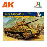 VIN-ITAL 6476 ITALERI 1/35 Carro Armato P40