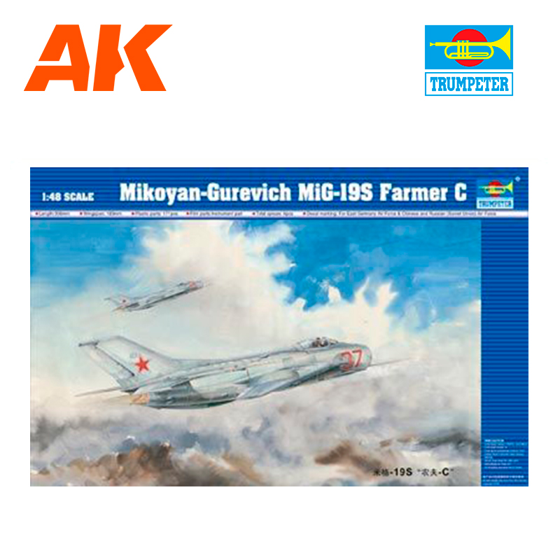 TRUMPETER 1/48 Mikoyan-Gurevich MiG-19S Farmer C