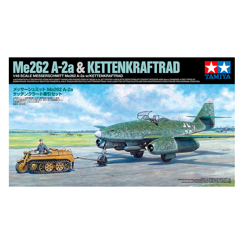 1/48 Messerschmitt Me262 A-2a w/Kettenkraftrad