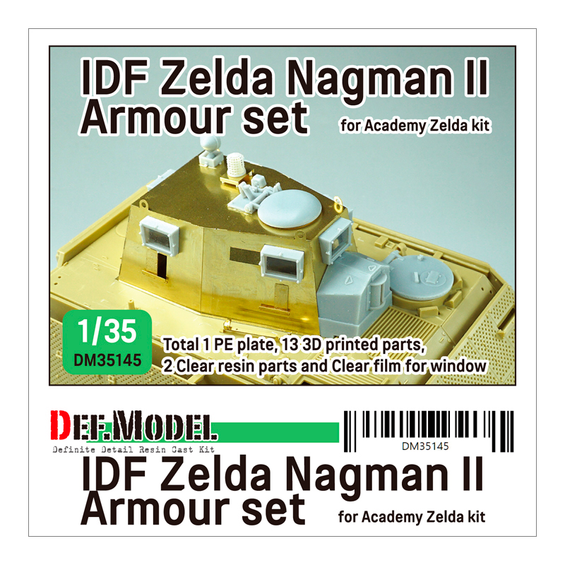 IDF M113 Zelda Nagman II Conversion set for 1/35 IDF Zelda kit