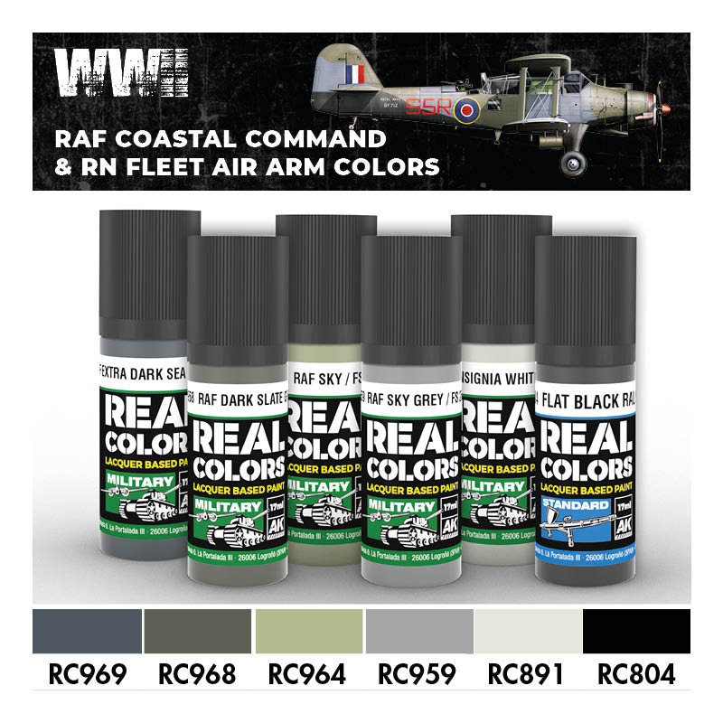 WWII RAF Coastal Command & RN Fleet Air Arm Colors