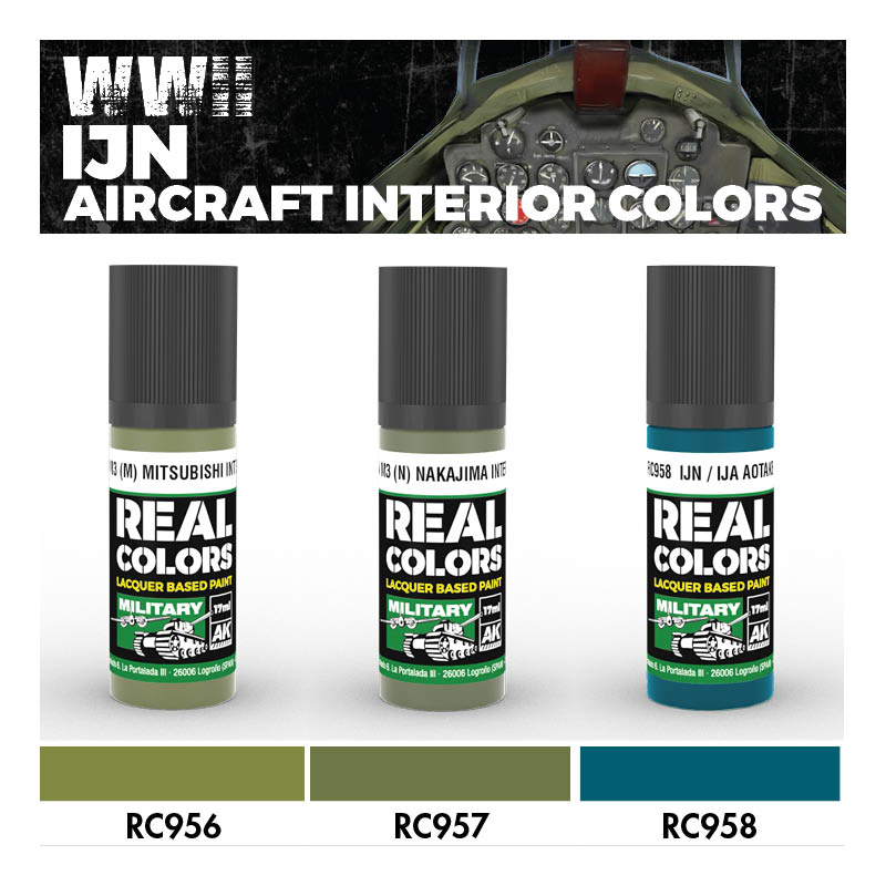 WWII IJN Aircraft Interior Colors