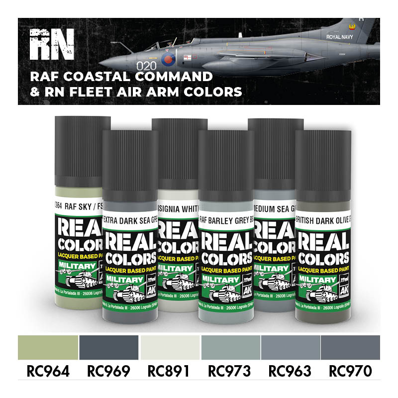 RN Fleet Air Arm Aircraft Colors 1945-2006