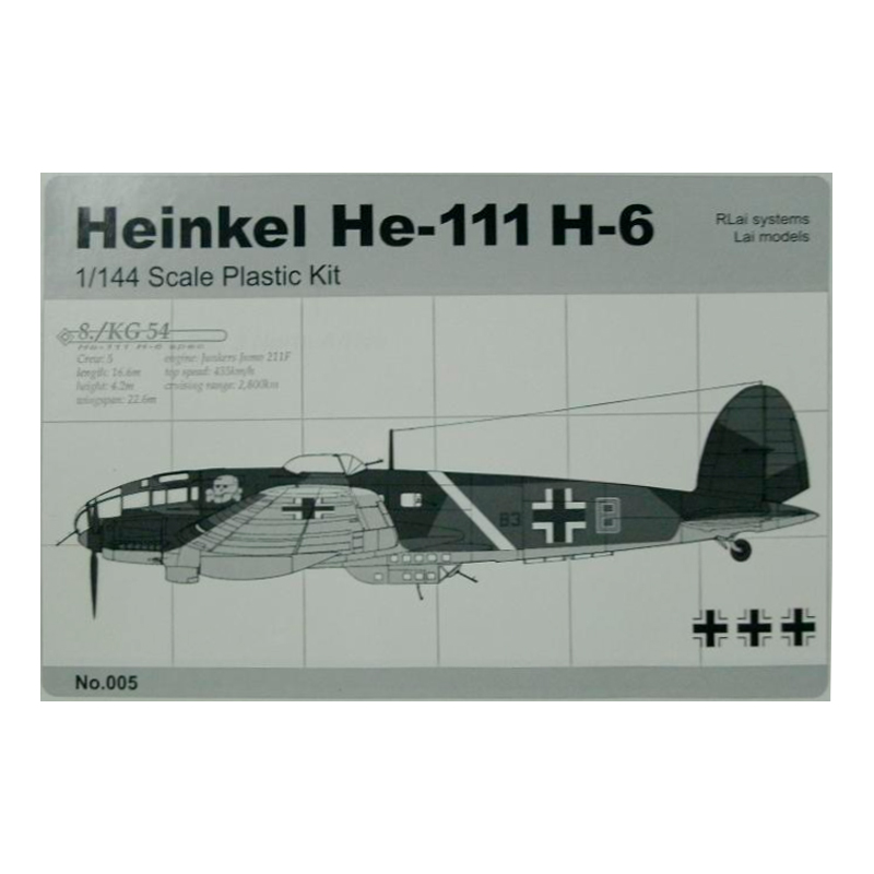 RLai 1/144 Heinkel He-111 H-6 8./KG.54