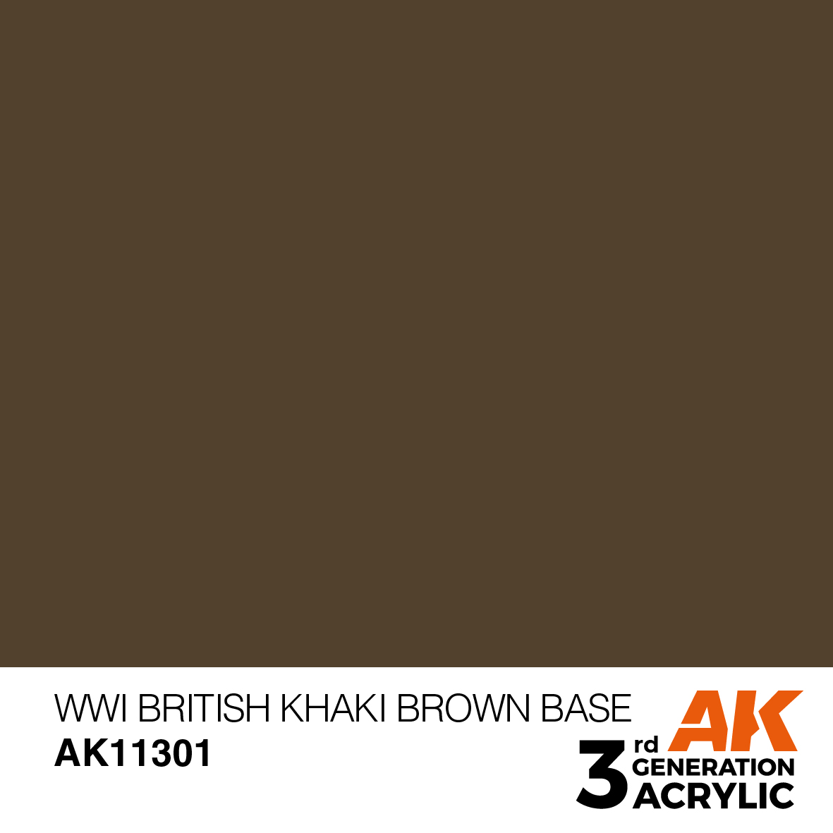 WWI BRITISH KHAKI BROWN BASE – AFV