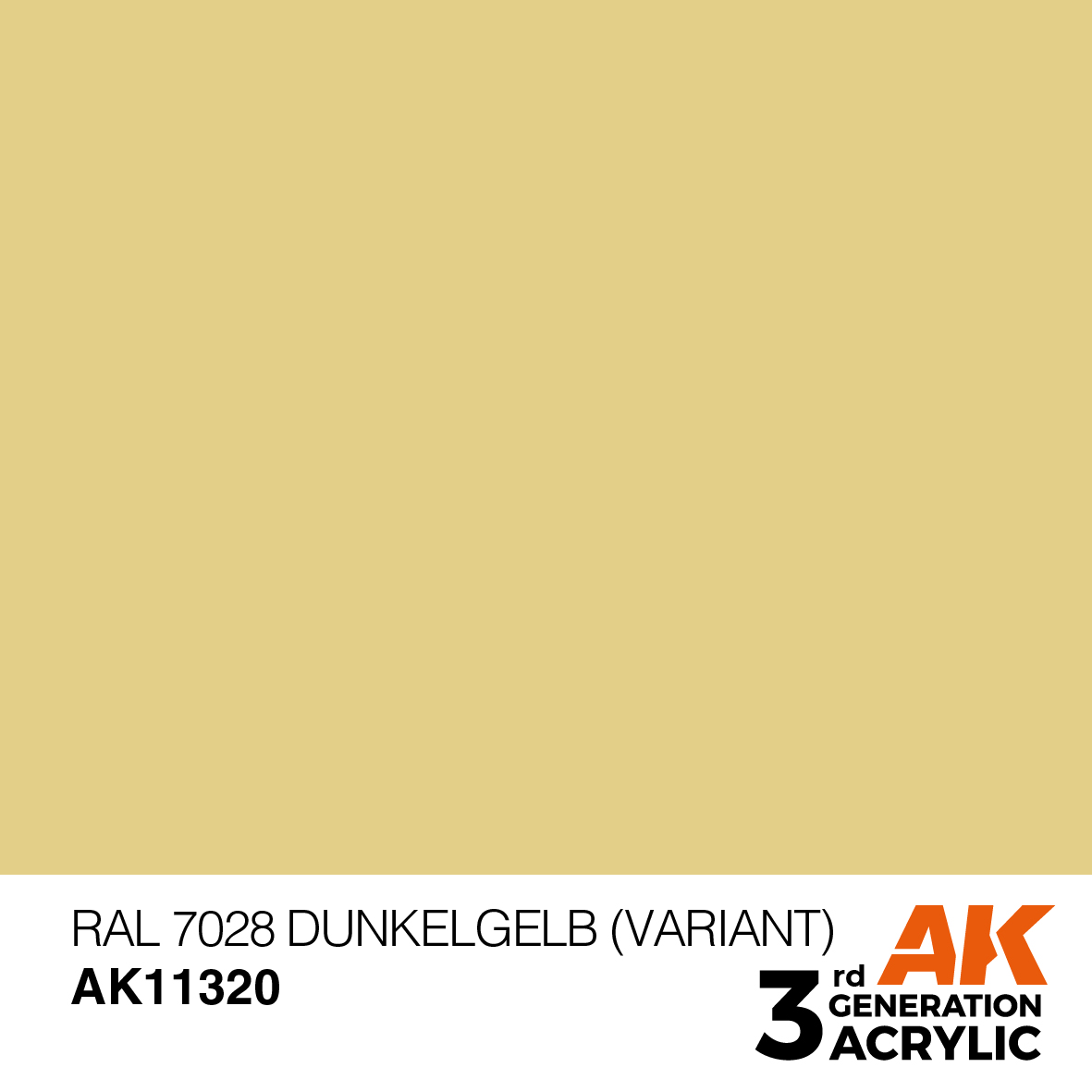 RAL 7028 DUNKELGELB (VARIANT) – AFV