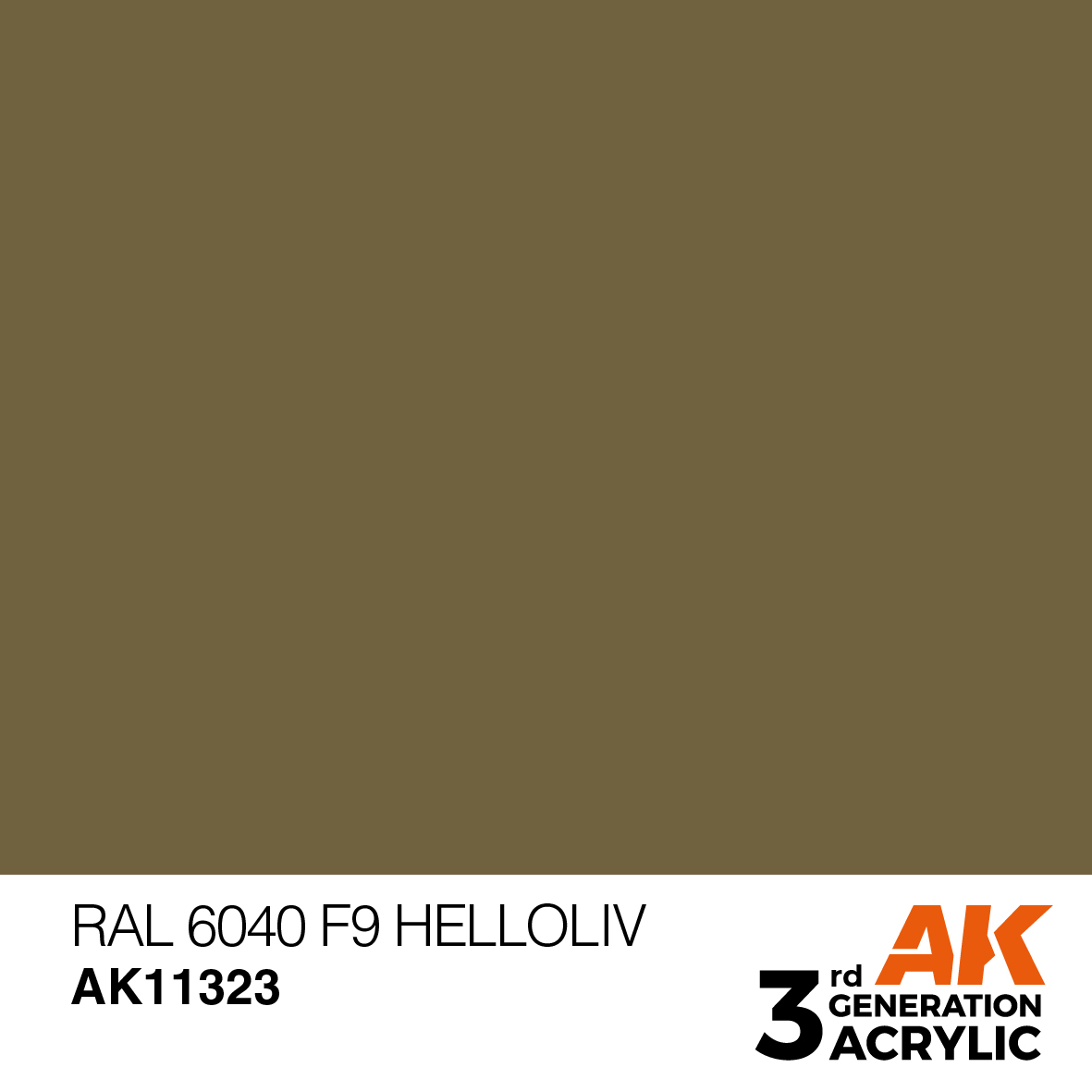 RAL 6040 F9 HELLOLIV – AFV